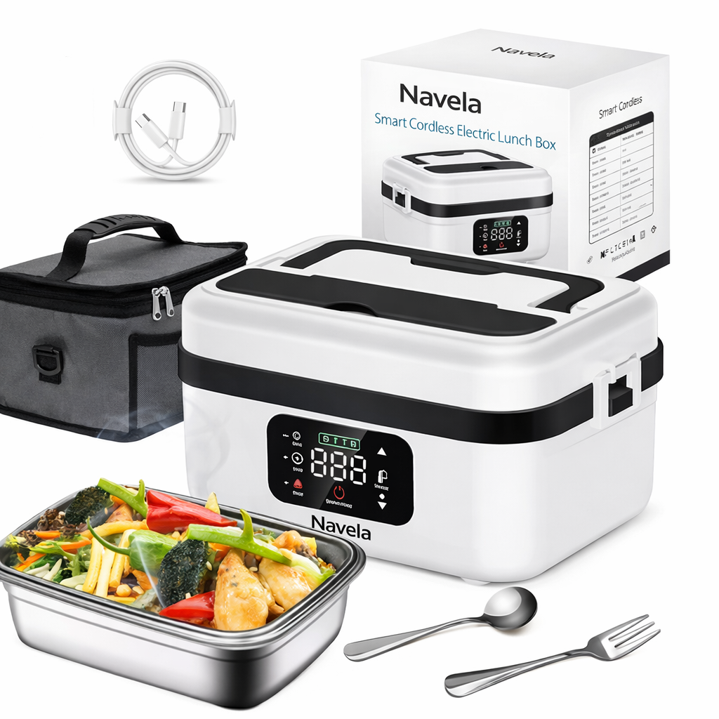 Navela Smart Wireless Heated Lunch Box Kit