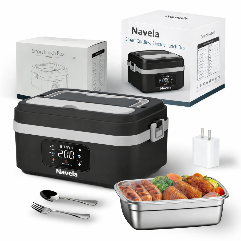 Navela Smart Wireless Heated Lunch Box Kit