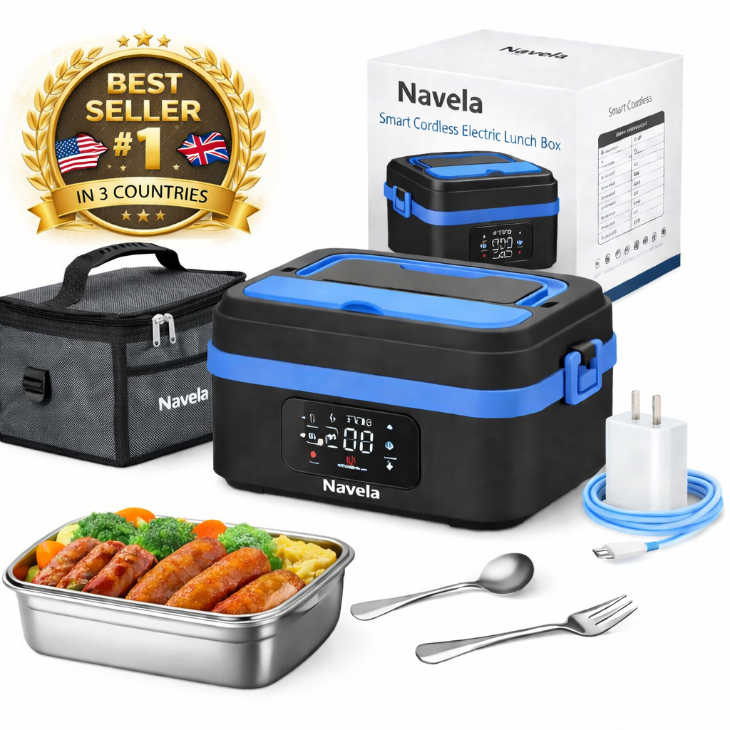 Navela Smart Wireless Heated Lunch Box Kit